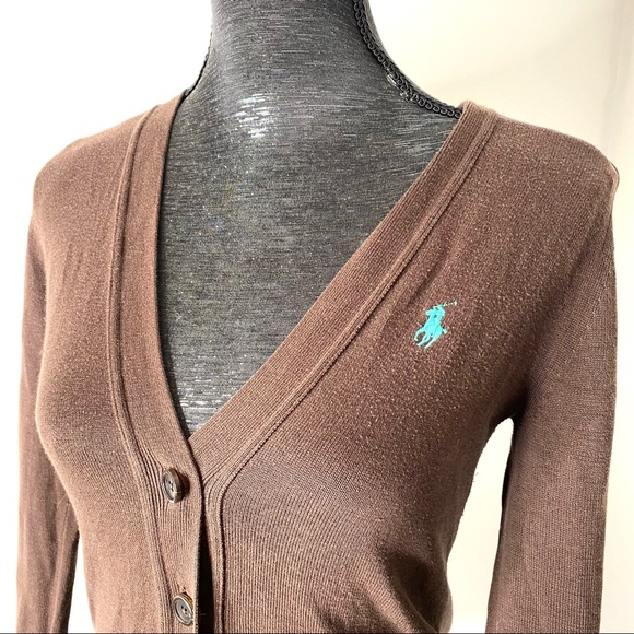 Ralph Lauren Sport Button Front Cardigan - Picture 2 of 12